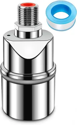 Produktbild von Doppelkran 3/4 Zoll - Für Schwimmbadwassertank, automatisches Wasserstand, Edelstahl 304