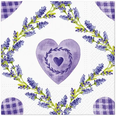 Obrázek produktu pro Ubrousky 33 x 33 cm – Lavender Town