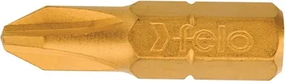 Immagine prodotto di FELO Punta a croce Phillips oro PH2 - 25 mm TIN
