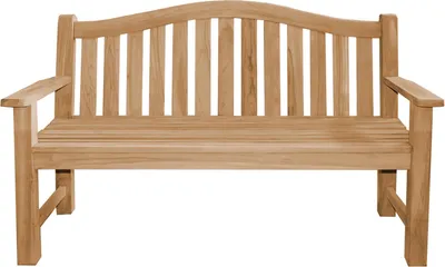 Produktbild von Teako Design Gartenbank Catania Teakholz Massiv Wetterfest 150x69x94cm
