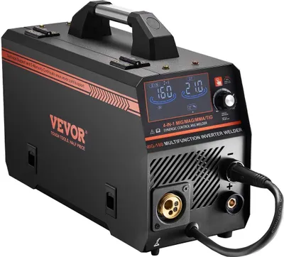 Obrázok produktu pre Zváračka MIG 160A Zvárací stroj 4 v 1 Plyn/plášťová elektróda MIG/elektróda/Lift TIG