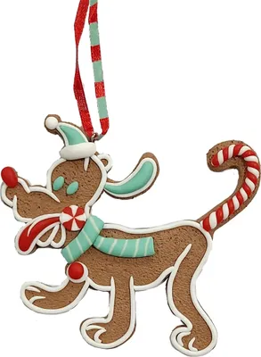 Produktbild von Disney Micky Maus Pluto Ornament Lebkuchen Weihnachten Kugel