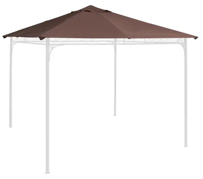Immagine prodotto di Tetto di Ricambio Gazebo 3x3m in Poliestere Marrone