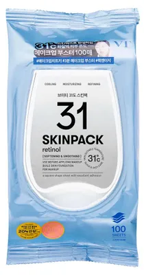 Produktbild von VT Cosmetics 31 Smooth Toner-Pads Skinpack 100 Sheets Retinol 210 g