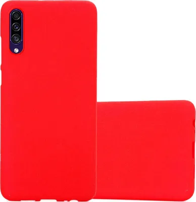 Produktbild von Cadorabo Schutzhülle für Samsung Galaxy A50 4G / A50s / A30s Hülle in Rot Handyhülle TPU Etui Cover Case