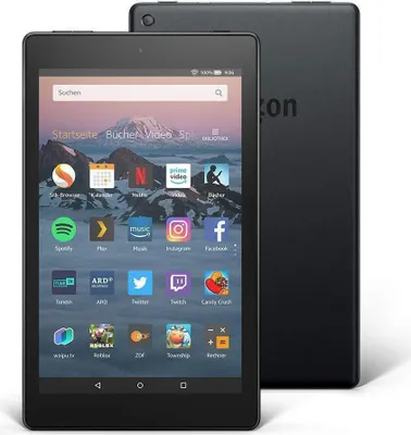 Produktbild von Amazon Fire Tablet HD10, 32 GB, black D