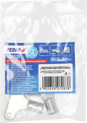 Obrázok produktu pre Kľúč na odvzdušnenie chladiča