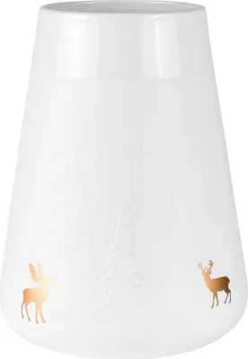 Produktbild von Poesie Porzellanvase Winterlandschaft