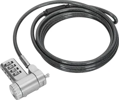 Image de Targus ASP96GLX-S Kabelschloss Silber 2 m (ASP96GLX-S)