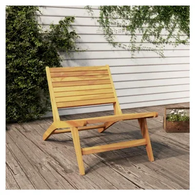 Produktbild von Gartenstuhl aus massivem Teakholz