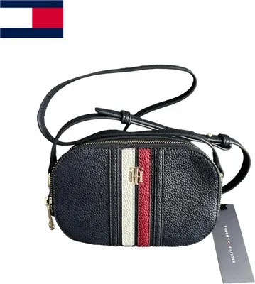 Obrázek produktu pro Tommy Hilfiger - Element Camera Bag - Taška přes rameno v tmavě modré a vínové barvě