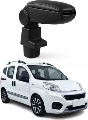 Image de Accoudoir pour Fiat Fiorino 2008-2021 Vinyl Abs Noir