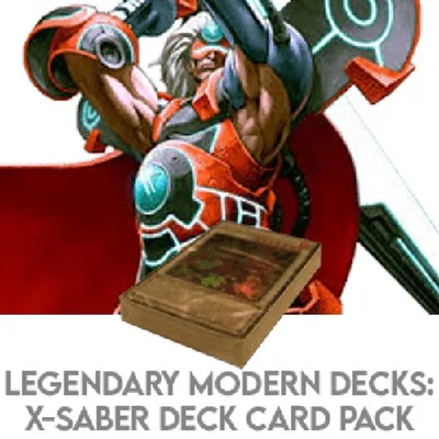 Immagine prodotto di Yu-Gi-Oh! Mazzi leggendari moderni: Pacchetto di carte per il mazzo X-Saber
