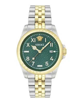 Produktbild von Versace Uhr Herren Anteo Grün/Gold-Silber VE9H00524