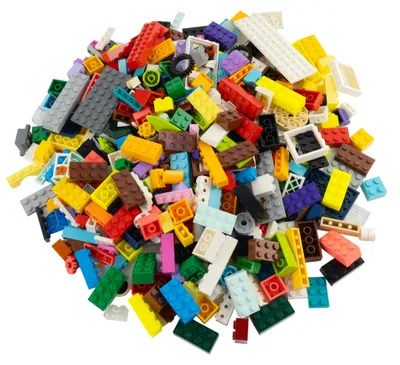 Produktbild von LEGO® Steine Sondersteine Gemischt Bunt 200 gr. 200 NEU! Menge 200x – Jede Mischung individuell zusammengestellt