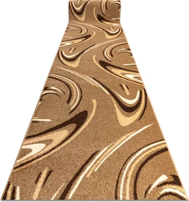 Obrázek produktu pro Běhoun KARMEL FRYZ - COFFEE ořechová 100 cm hnědý 100x140 cm