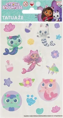 Zdjęcie produktu dla Tatuaż Gabby's Dollhouse 2