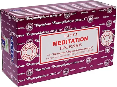 Immagine prodotto di Bastoncini d'incenso Satya Meditation -- 15 g