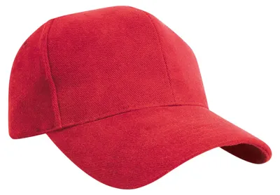 Image de Result Headwear - Casquette « Pro Style » pour hommes/femmes Uni FK1785 (taille unique) (rouge)