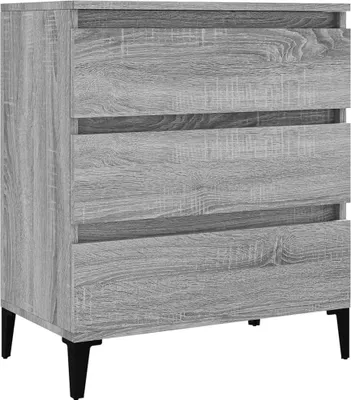 Obrázok produktu pre vidaXL Príborník Grey Sonoma 60x35x70 cm odvodený výrobok z dreva