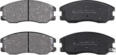 Produktbild von A.B.S. Bremsbeläge Satz Vorne für CHEVROLET CAPTIVA (C100, C140) 37582
