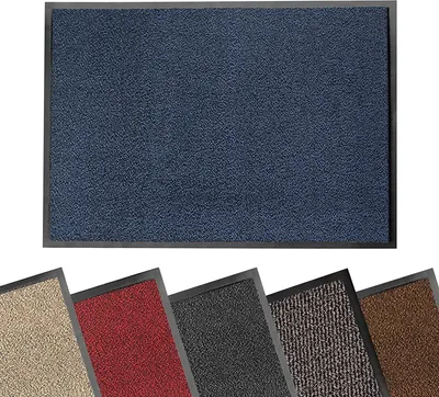 Produktbild von Schmutzfangmatte Sky 80x120 cm Fußmatte für innen & außen Fußabtreter Eingangsbereich Blau