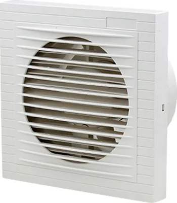 Obrázok produktu pre Jiubiaz Kúpeľňový ventilátor Nástenný ventilátor s refluxnou priehradkou 100 mm Ventilátor Kúpeľňový ventilátor 100 mm
