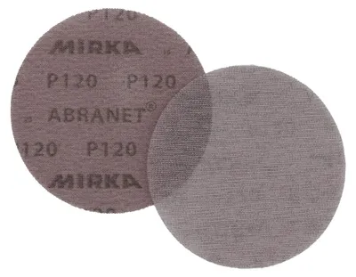 Immagine prodotto di Dischi MIRKA Abranet Ø 150 mm GRIP P120 mesh PU=10 pz.