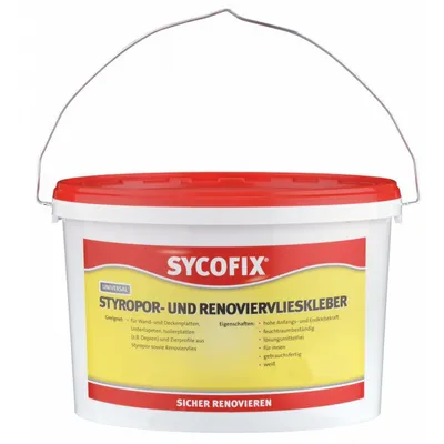 Produktbild von Sycofix - Styropor- und Renoviervlieskleber 4kg