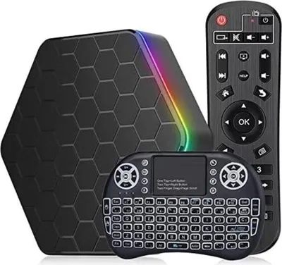 Obrázek produktu pro Android TV Box - Android TV Box se 4 GB RAM - IPTV Box - Media Player pro TV - 4/64 GB