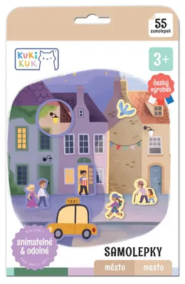Immagine prodotto di KukiKuk - Adesivi a tema "Città"