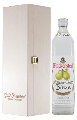 Produktbild von Mackenstedter Williams-Christ Birne mit Geschenk-Holzkiste