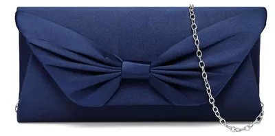 Produktbild von Solidchoice – Elegante Satin-Clutch mit Kette für Damen