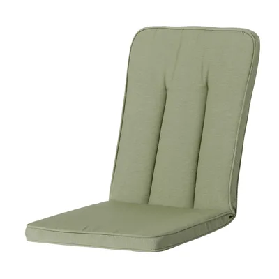 Produktbild von Madison Tuinstoelkussen Exelsior 110x48 cm in Panama Sage – Wasserabweisend, Kissen für Gartenmöbel, Baumwolle/Polyester