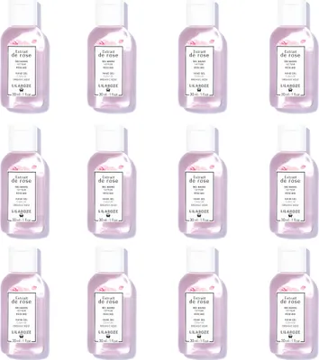 Immagine prodotto di Lilaroze Paris - Gel detergente per mani all'estratto di rosa 12*30ml