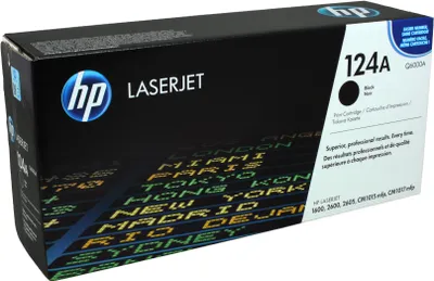 Produktbild von HP 124A Schwarz Original LaserJet Tonerkartusche, 2500 Seiten, Schwarz, 1 Stück(e)