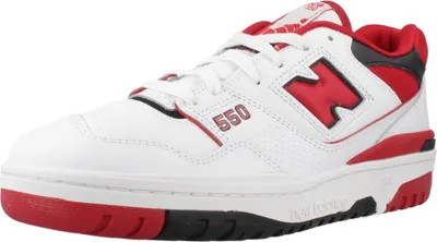A single New Balance 550 sneaker is shown from a side-angle on a white background.