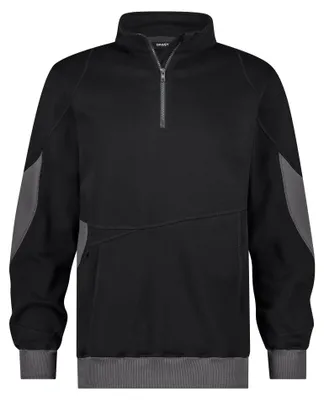 Immagine prodotto di Felpa DASSY® Hyrax Next Nero/Grigio antracite 2XL
