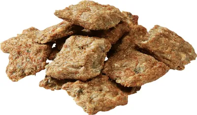 Produktbild von 500g - Schecker Hundefutter -  Lachshappen mit 85 % Lachs - Leckerlie für den Hund