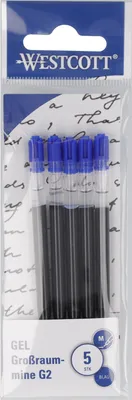 Immagine prodotto di Westcott Gelmine G2 E-733496 00 M blau 5St.