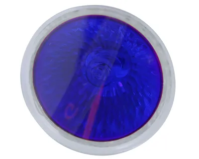Produktbild von Halogenlampe Vanez blau-verspiegelt