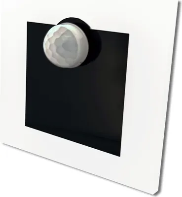 Produktbild von Wandleuchte - Beleuchtung Treppe - 230V - IP20 - mit Bewegungsmelder - Energieeffizient - Schwarz - LED-Glühbirne G4 Neutralweiß 4000K im Set