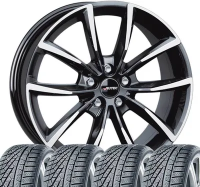 Produktbild von Kompletträder Winterräder Winterkompletträder Reifen mit Felgen Astana 8x18 ET42 5x108 kompatibel mit Peugeot 3008