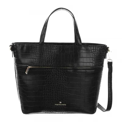 Produktbild von Bodenschatz Schultertasche Umhängetasche Shopper Bag Black schwarz
