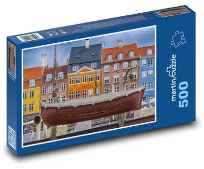 Produktbild von martinpuzzle - Puzzle 500 Teile - Kopenhagen, Dänemark