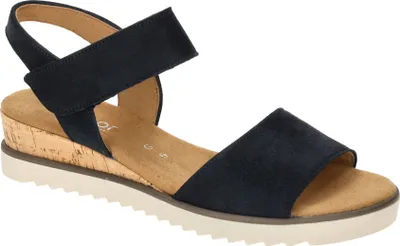 Produktbild von Gabor GENUA Damen Sandalette - Riemchen Sandalen blau Elegant NEU