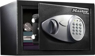 Produktbild von MASTER LOCK Möbeltresor [Elektronischen Kombinationsschloss] [Medium 16L] - X055ML - Laptopsafe, Schmucksafe, Elektroniksafe und mehr