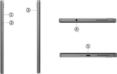 Obrázok produktu pre Lenovo Tab M8 G4 8" Helio A22 3GB 32GB HD LTE Android - Mediatek Helio - 2 GHz