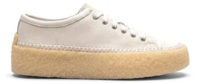 Productafbeelding van Clarks Originals Caravan Low leren sneakers wit dames en heren