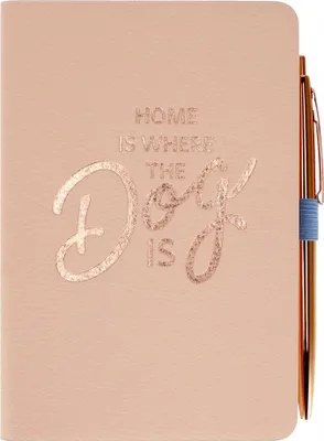 Obrázek produktu pro Zápisník 11x16,5 cm s perem Rose Gold